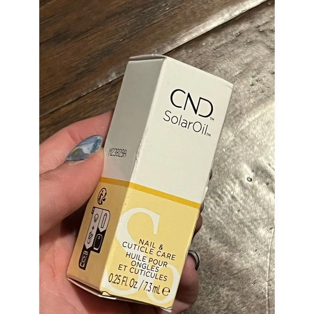 2 x CND SolarOil Nail & Cuticle Care 0.25floz